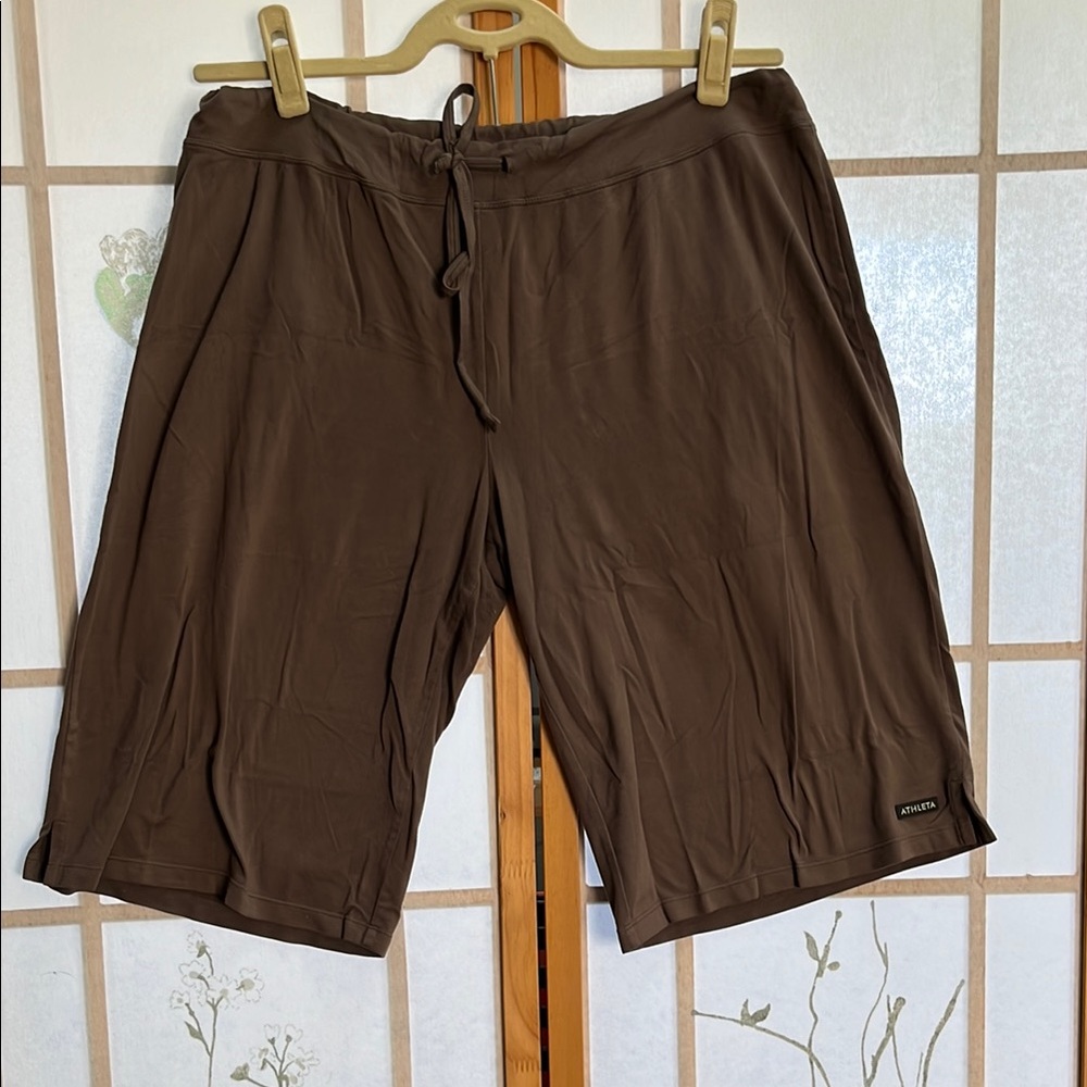 Athleta Brown Active Shorts